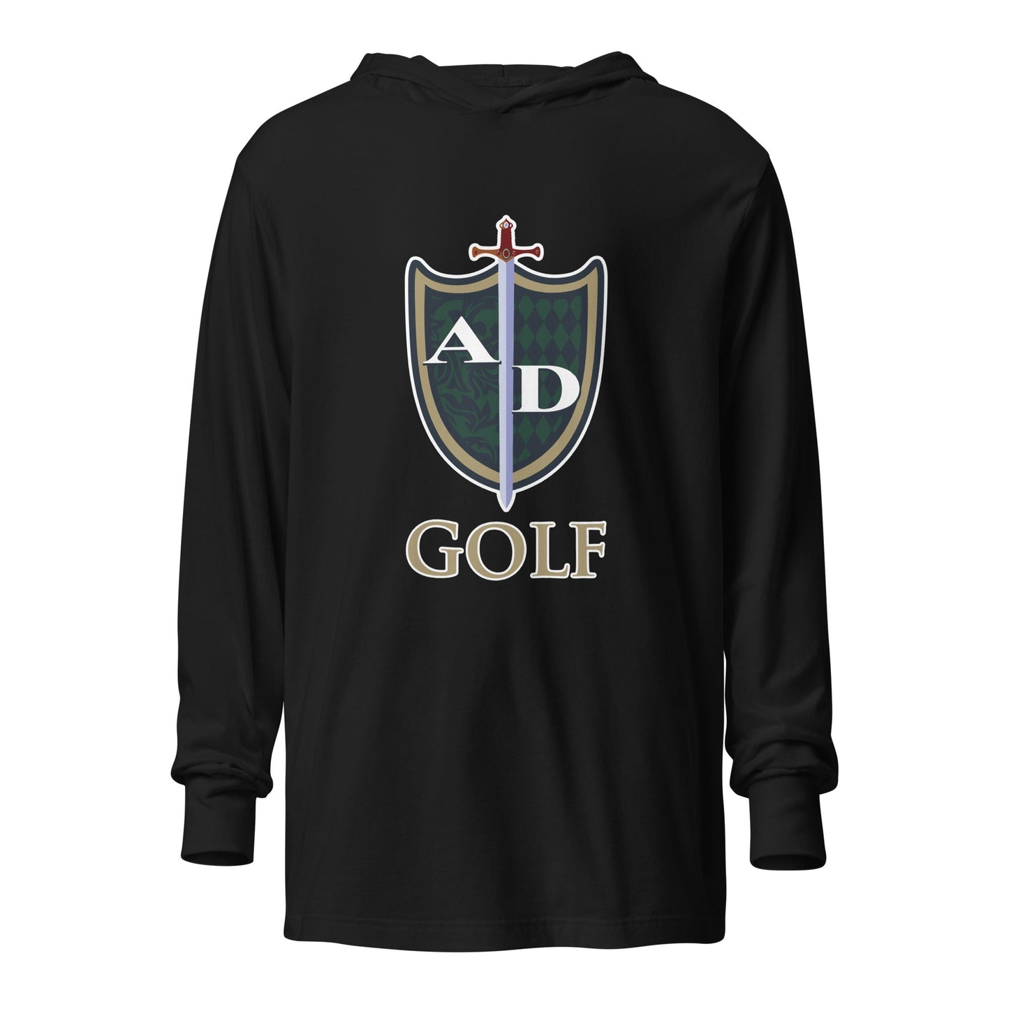 Performance | Hooded Long Sleeve T Shirt | Arma Dei Academy Golf