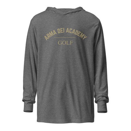 Performance | Hooded Long Sleeve T Shirt | Arma Dei Academy Golf