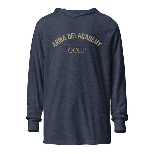Performance | Hooded Long Sleeve T Shirt | Arma Dei Academy Golf