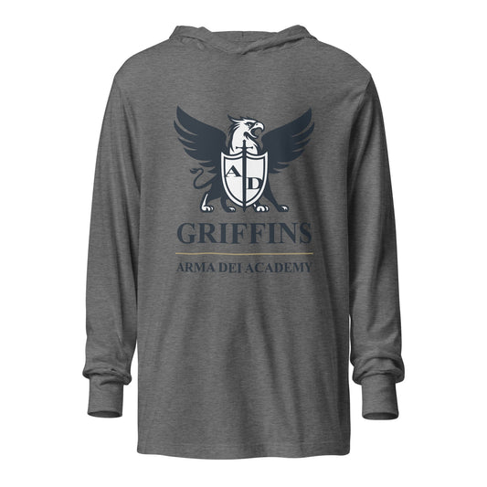 Performance | Hooded Long Sleeve T Shirt | Arma Dei Academy | Griffins