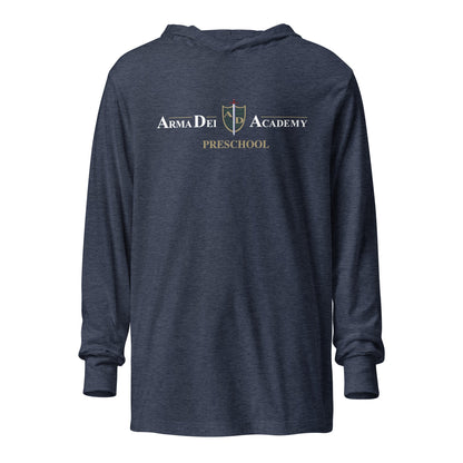 Performance | Hooded Long Sleeve T Shirt | Arma Dei Academy Preschool