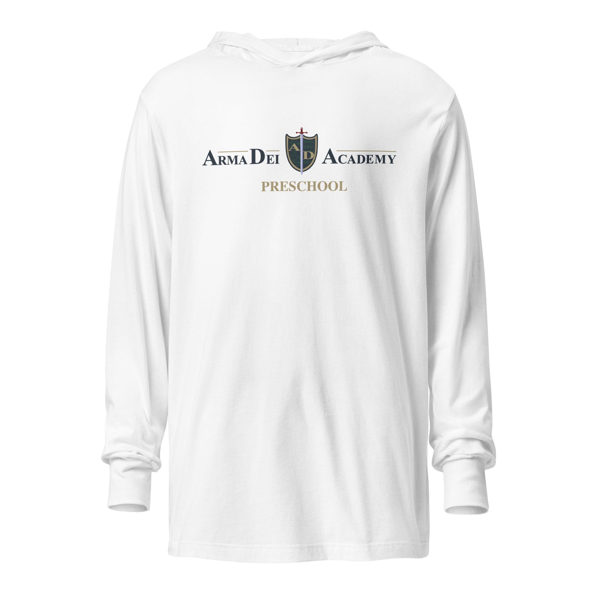 Performance | Hooded Long Sleeve T Shirt | Arma Dei Academy Preschool