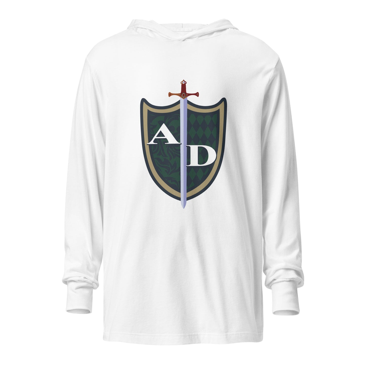 Performance | Hooded Long Sleeve T Shirt | Arma Dei Academy Rhetoric