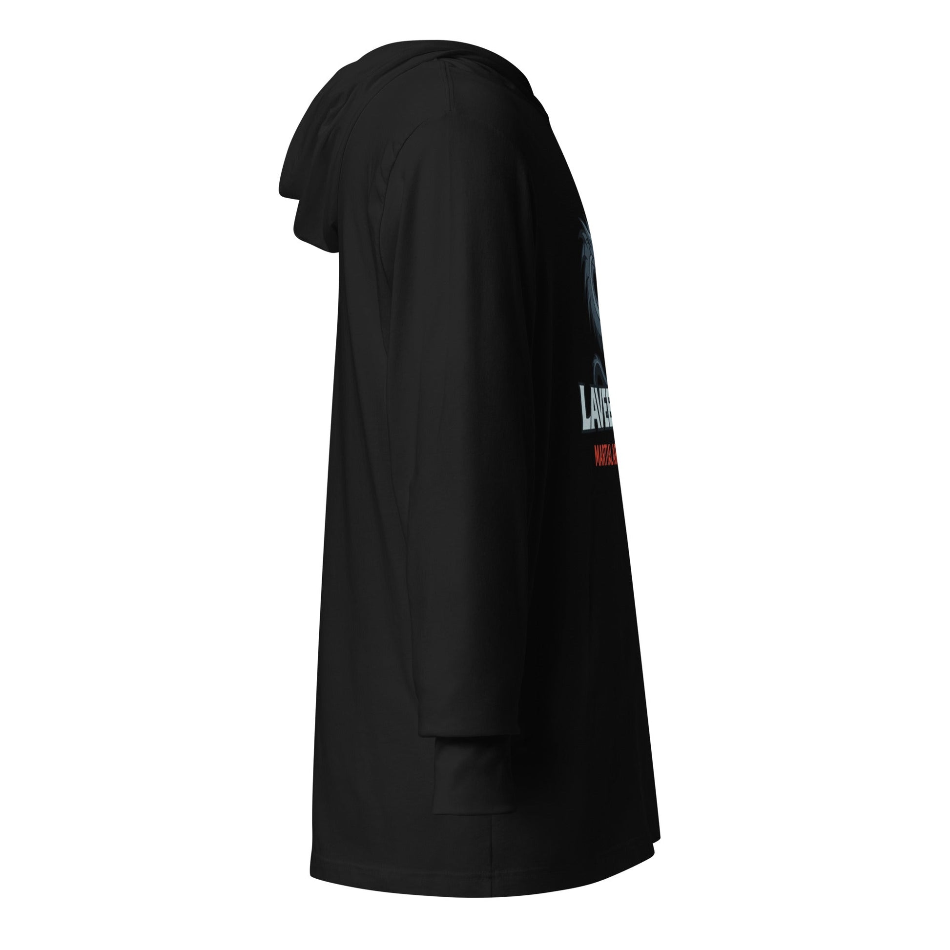 Performance | Hooded Long Sleeve T Shirt | AZ DRAGONS MMA | Draconic Logo
