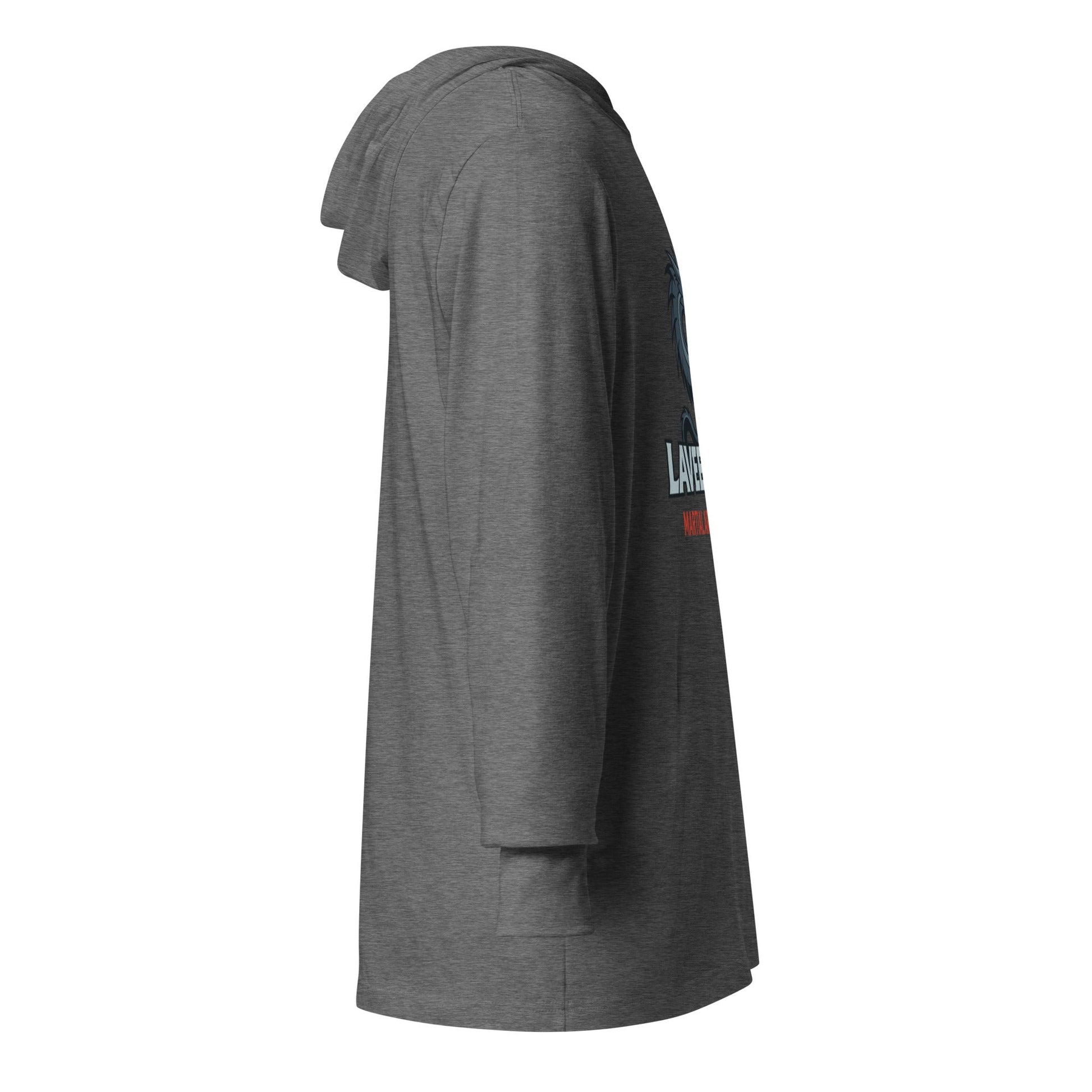 Performance | Hooded Long Sleeve T Shirt | AZ DRAGONS MMA | Draconic Logo