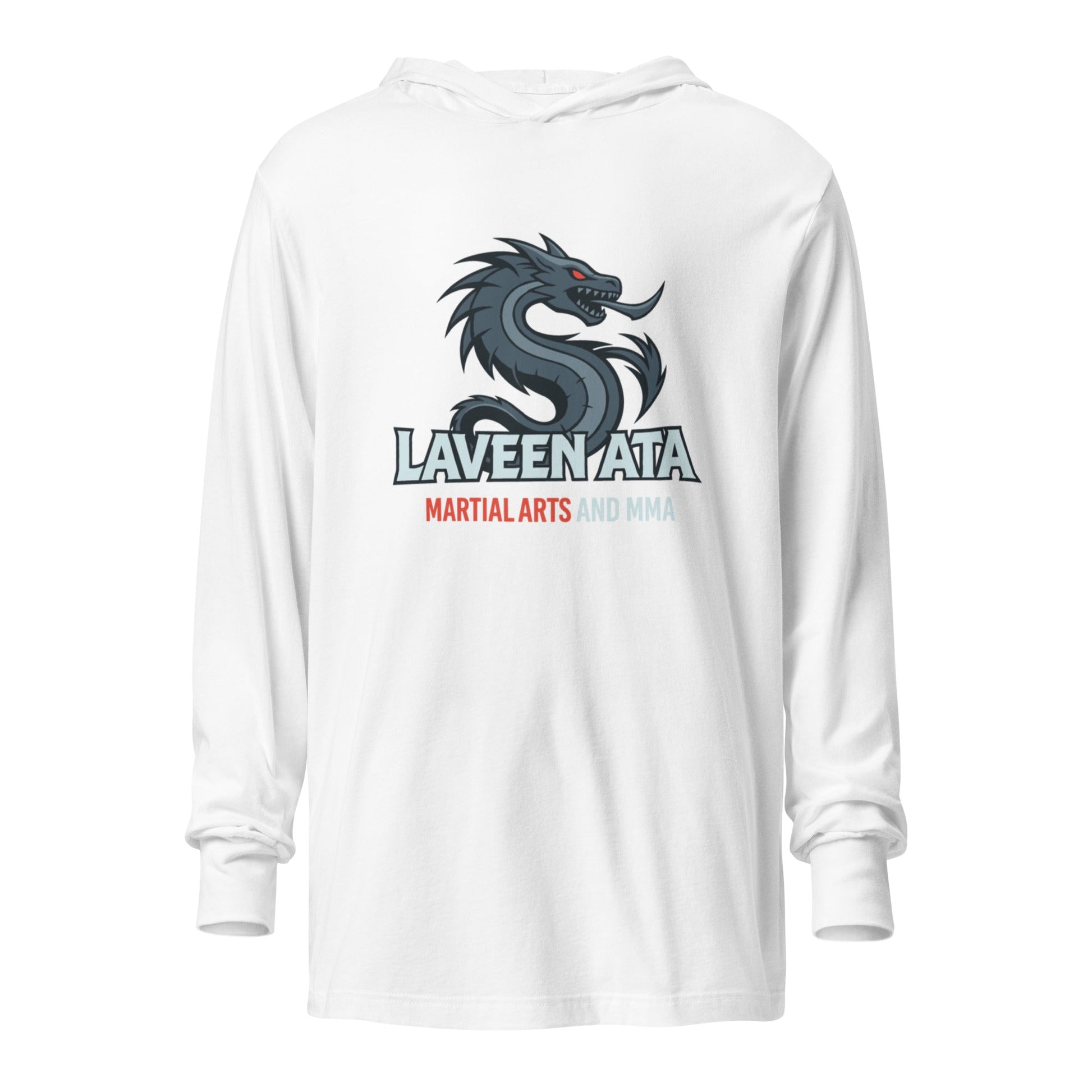 Performance | Hooded Long Sleeve T Shirt | AZ DRAGONS MMA | Draconic Logo