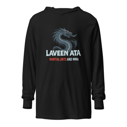 Performance | Hooded Long Sleeve T Shirt | AZ DRAGONS MMA | Draconic Logo