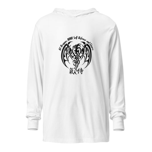 Performance | Hooded Long Sleeve T Shirt | AZ DRAGONS MMA | Mark Logo