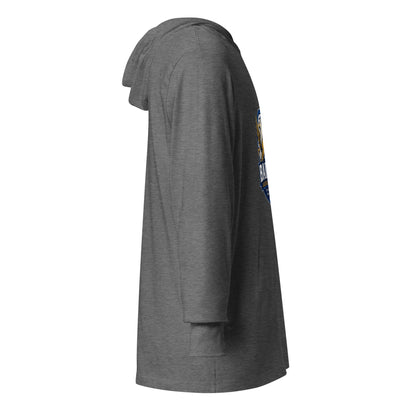 Performance | Hooded Long Sleeve T Shirt | Bailey Baseball Academy | Shield Logo