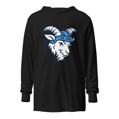 Performance | Hooded Long Sleeve T Shirt | Bardown Billys | Iron Horn Logo
