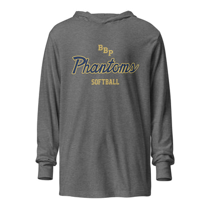 Performance | Hooded Long Sleeve T Shirt | Bayport - Bluepoint Softball