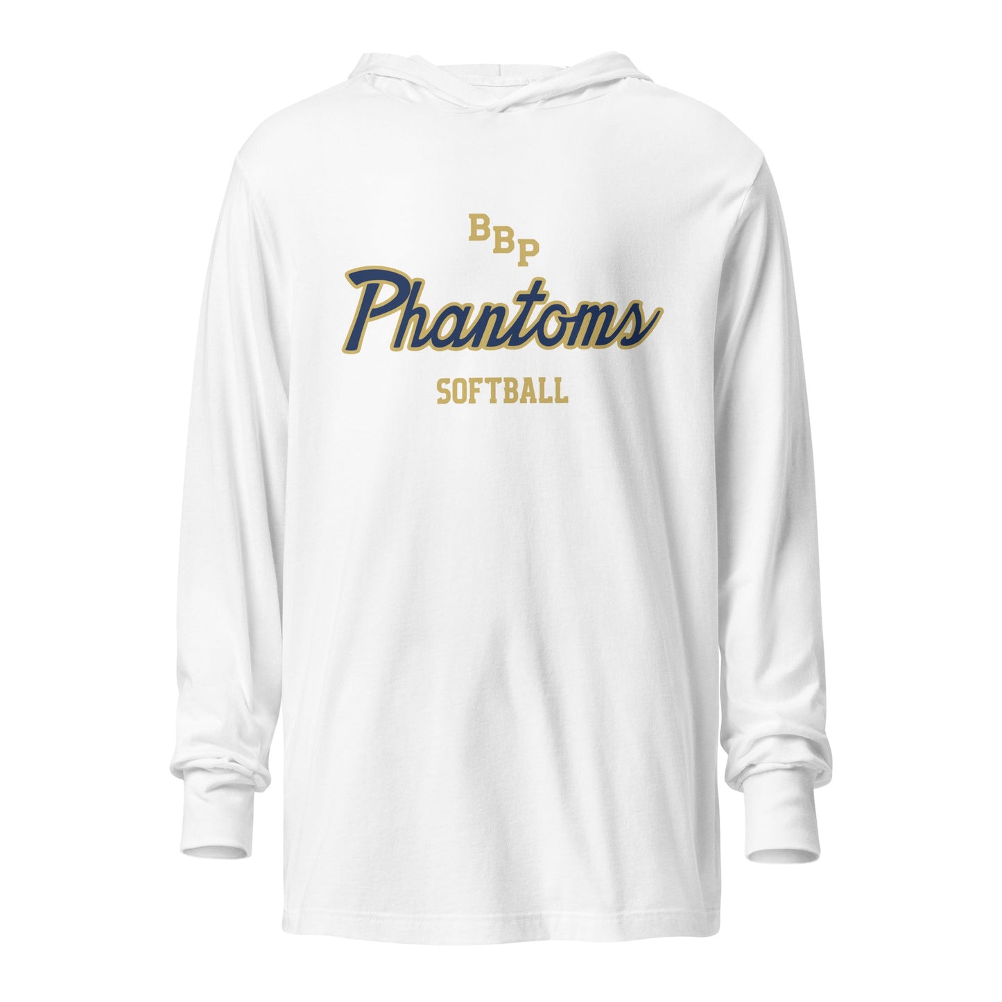 Performance | Hooded Long Sleeve T Shirt | Bayport - Bluepoint Softball