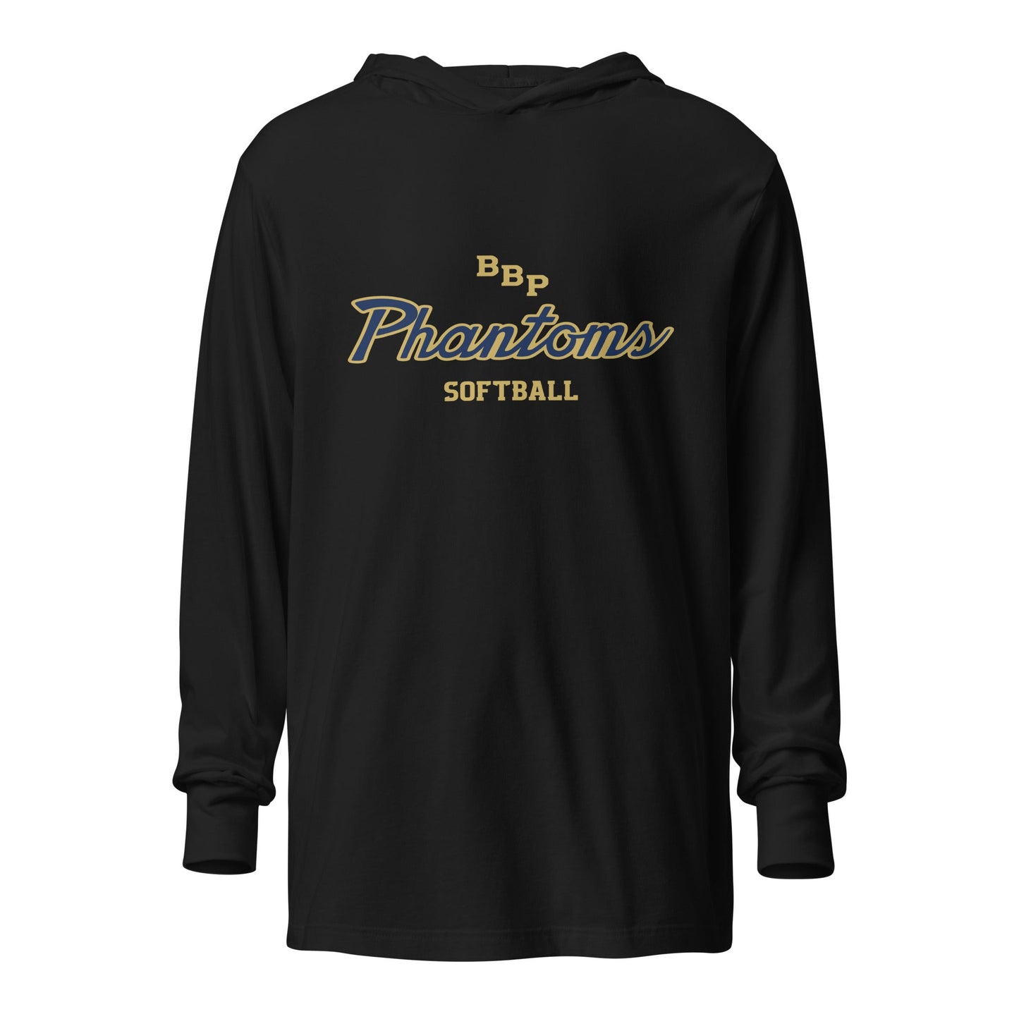 Performance | Hooded Long Sleeve T Shirt | Bayport - Bluepoint Softball