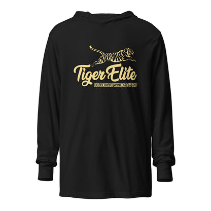 Performance | Hooded Long Sleeve T Shirt | Belleville Community Guard Programs | Valor Logo