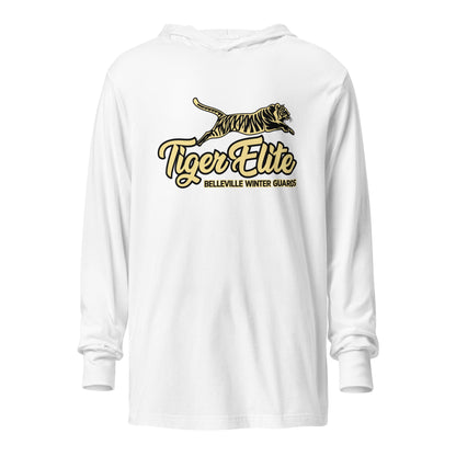 Performance | Hooded Long Sleeve T Shirt | Belleville Community Guard Programs | Valor Logo