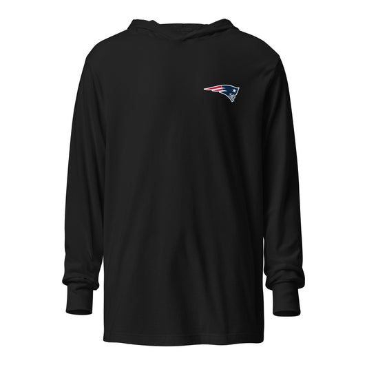 Performance | Hooded Long Sleeve T Shirt | Berkmar High School Soccer | Emblem Logo