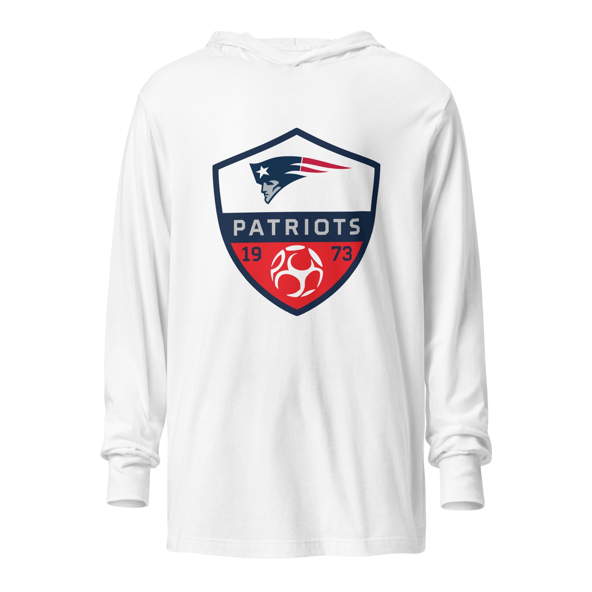 Performance | Hooded Long Sleeve T Shirt | Berkmar High School Soccer | Shield Logo