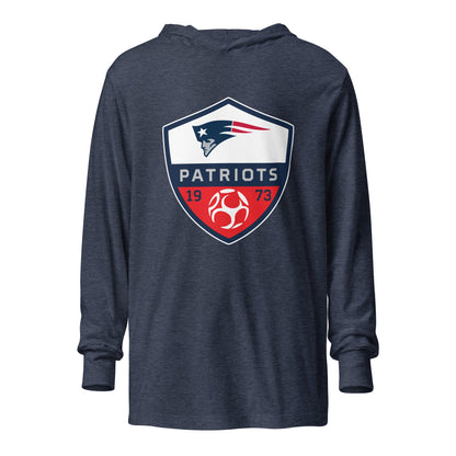 Performance | Hooded Long Sleeve T Shirt | Berkmar High School Soccer | Shield Logo