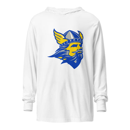 Performance | Hooded Long Sleeve T Shirt | Bethany Baseball | Vanguard Logo