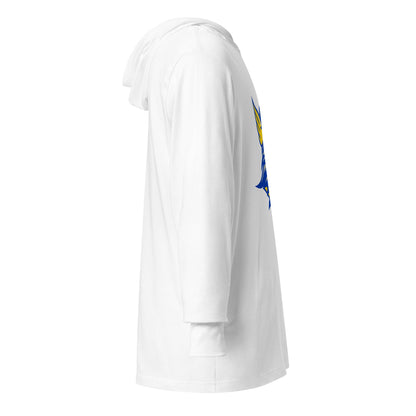Performance | Hooded Long Sleeve T Shirt | Bethany Baseball | Vanguard Logo