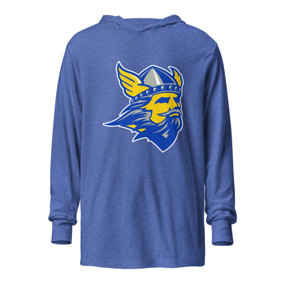 Performance | Hooded Long Sleeve T Shirt | Bethany Baseball | Vanguard Logo