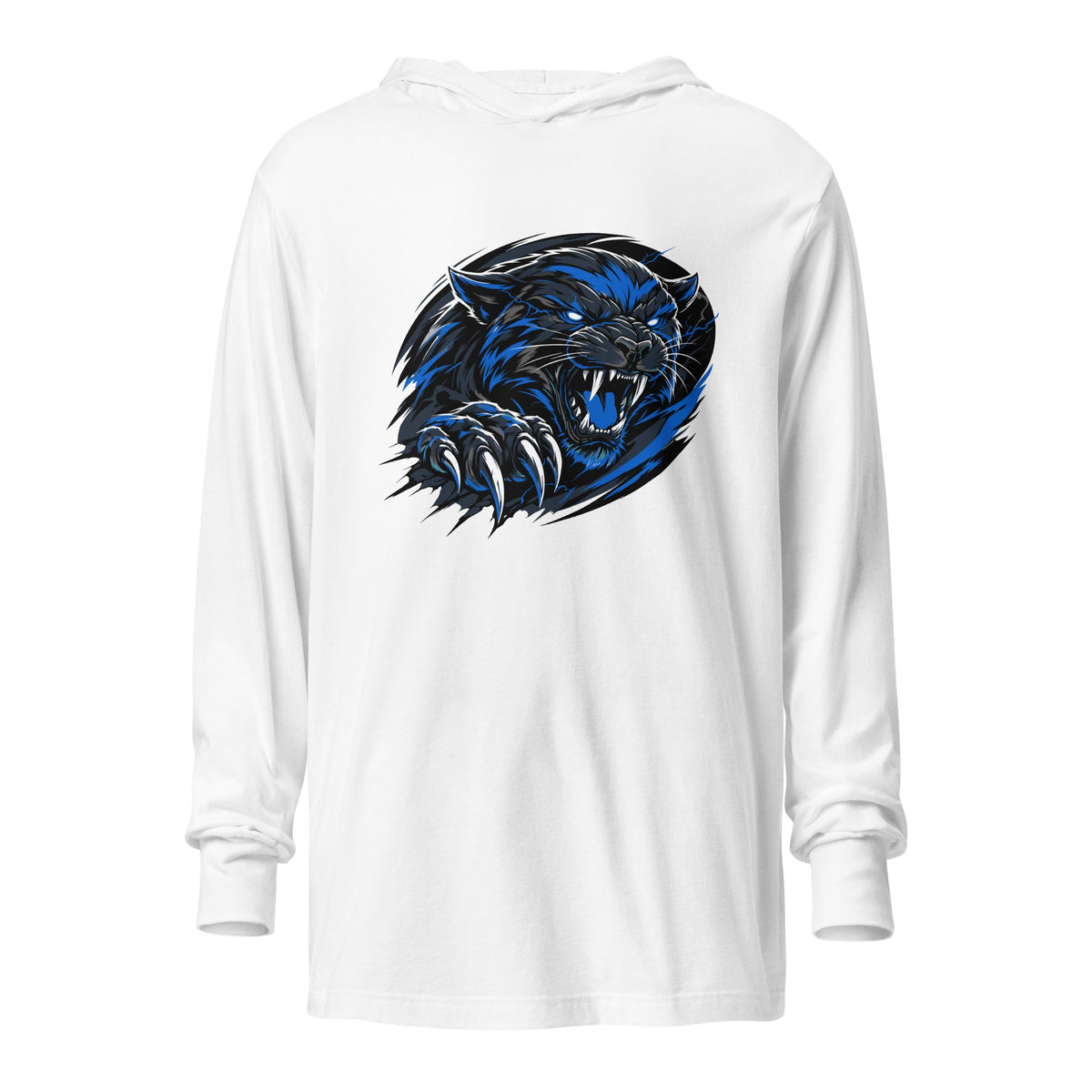 Performance | Hooded Long Sleeve T Shirt | Blackout Boyz | Emblem Logo