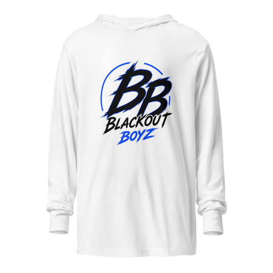 Performance | Hooded Long Sleeve T Shirt | Blackout Boyz | Vanguard Logo