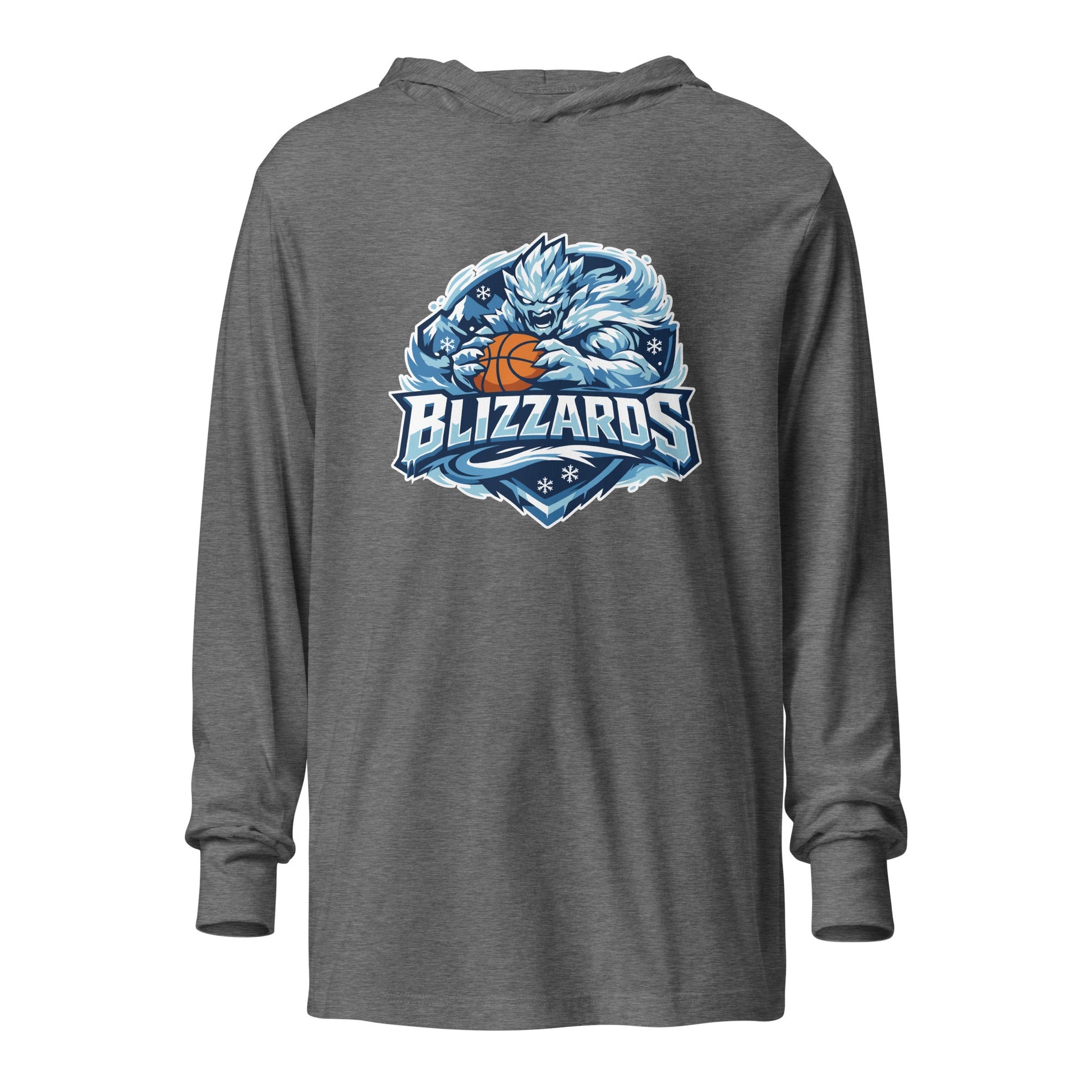 Performance | Hooded Long Sleeve T Shirt | Blizzards | Alt Logo