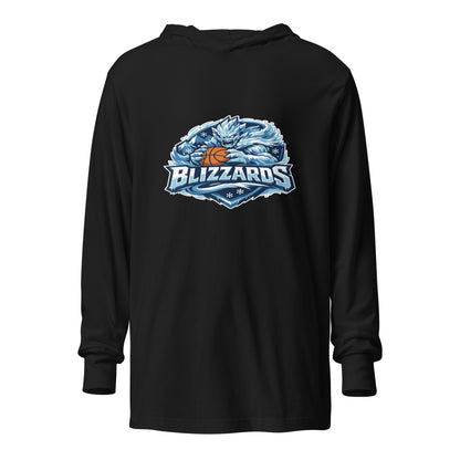 Performance | Hooded Long Sleeve T Shirt | Blizzards | Alt Logo
