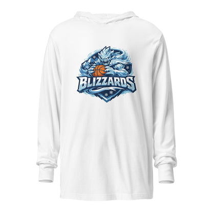 Performance | Hooded Long Sleeve T Shirt | Blizzards | Alt Logo
