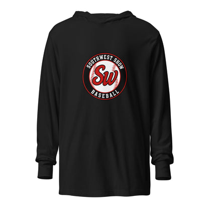 Performance | Hooded Long Sleeve T Shirt | Bloodline Customs | Badge Logo