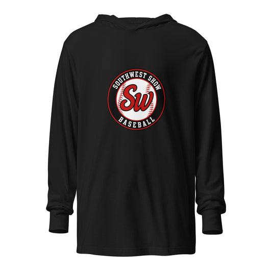 Performance | Hooded Long Sleeve T Shirt | Bloodline Customs | Badge Logo