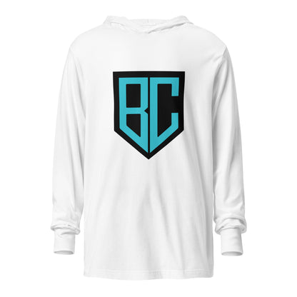 Performance | Hooded Long Sleeve T Shirt | Blue Collar Softball 2034 | Crest Logo