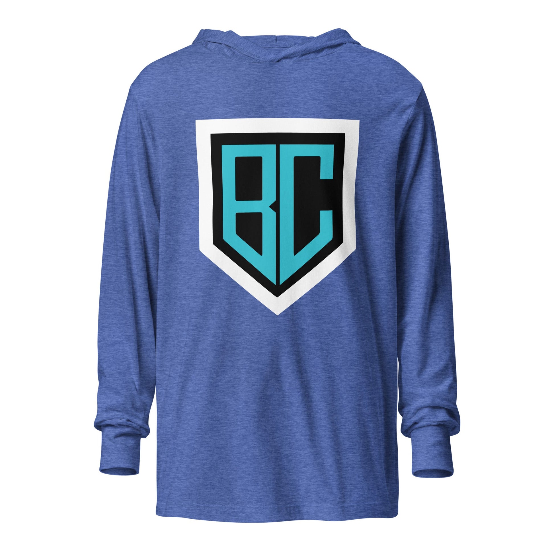 Performance | Hooded Long Sleeve T Shirt | Blue Collar Softball 2034 | Crest Logo