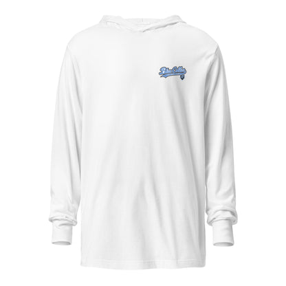 Performance | Hooded Long Sleeve T Shirt | Blue Collar Softball 2034 | Ironclad Logo