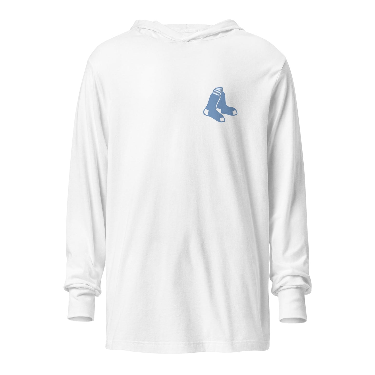 Performance | Hooded Long Sleeve T Shirt | Blue Sox | Icon Logo