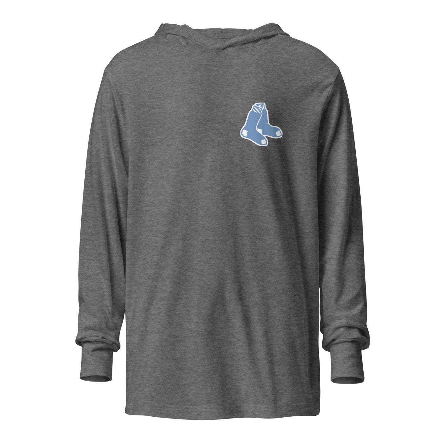 Performance | Hooded Long Sleeve T Shirt | Blue Sox | Icon Logo