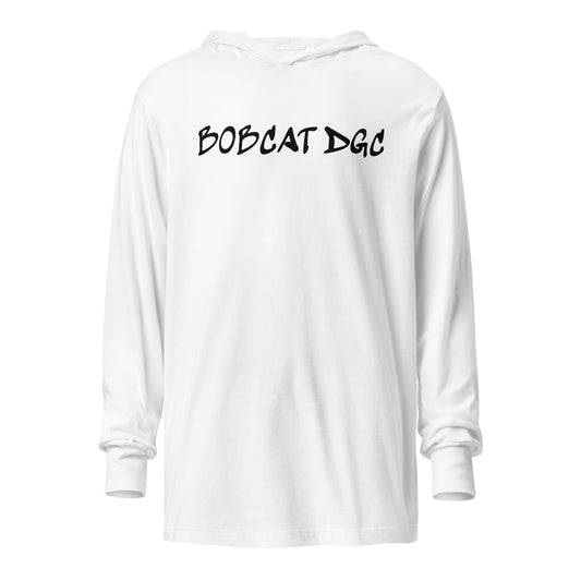 Performance | Hooded Long Sleeve T Shirt | Bobcat DGC | Modern Script Logo