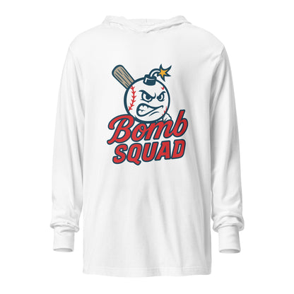 Performance | Hooded Long Sleeve T Shirt | Bomb Squad Baseball