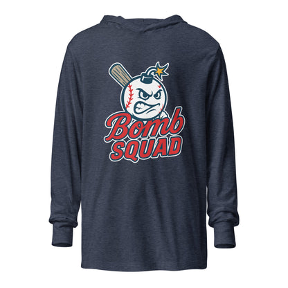 Performance | Hooded Long Sleeve T Shirt | Bomb Squad Baseball