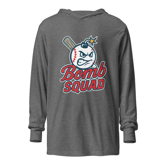 Performance | Hooded Long Sleeve T Shirt | Bomb Squad Baseball