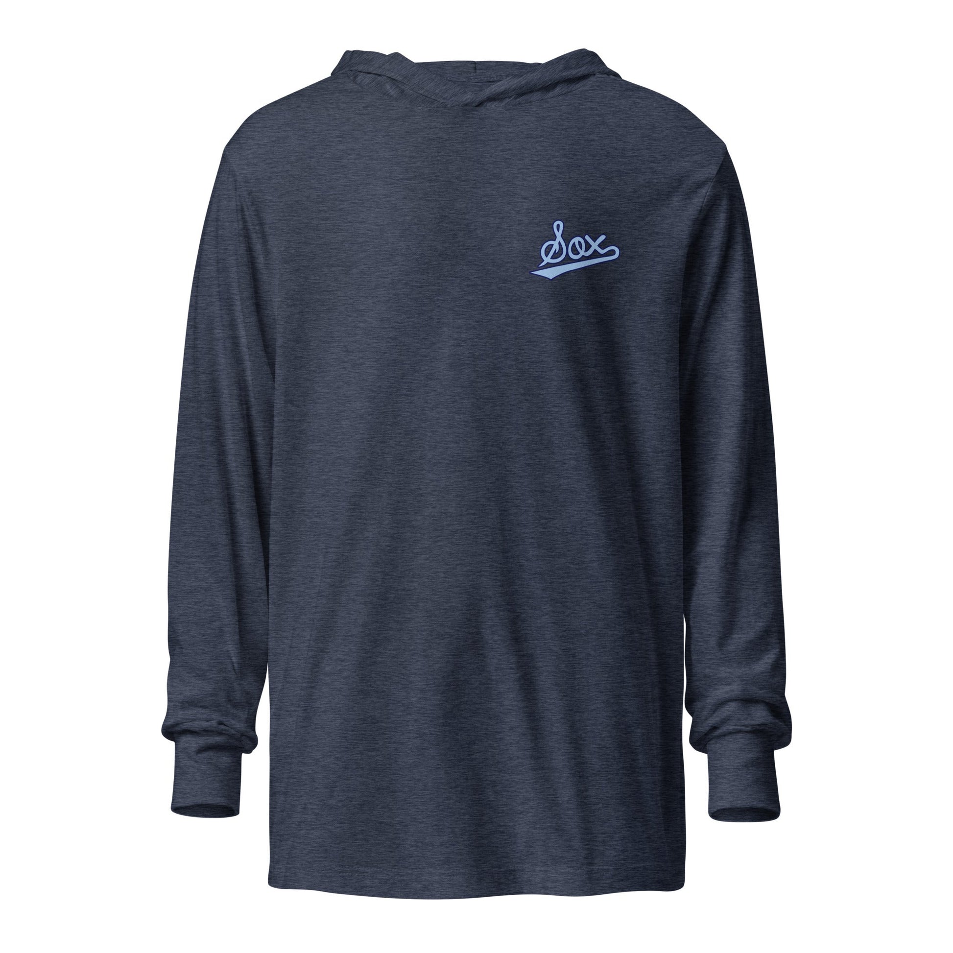 Performance | Hooded Long Sleeve T Shirt | BombSox Baseball | Script Logo