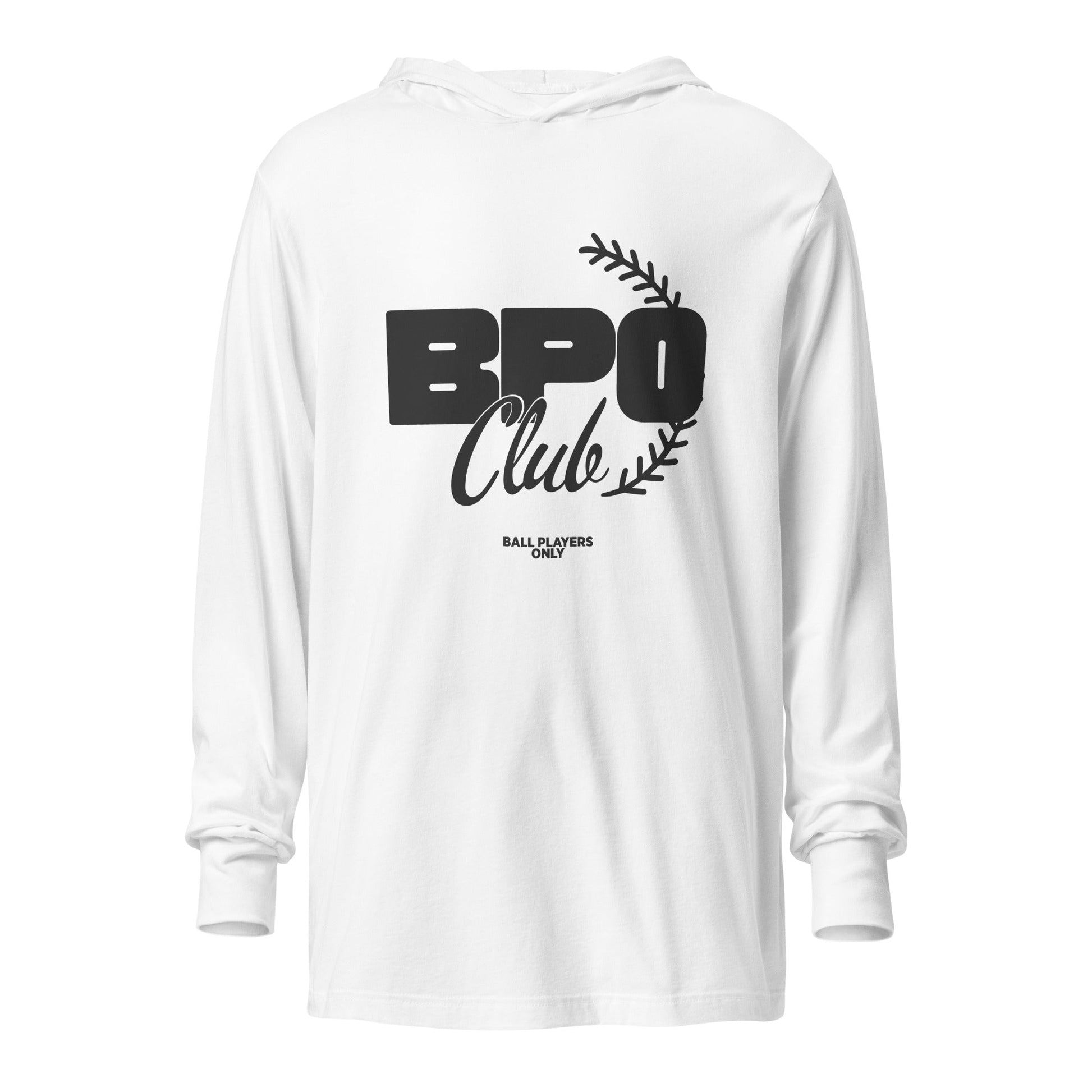 Performance | Hooded Long Sleeve T Shirt | BPO Club