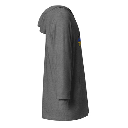 Performance | Hooded Long Sleeve T Shirt | Braddock Road Football | Arch Athletics Logo