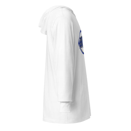 Performance | Hooded Long Sleeve T Shirt | Braddock Road Football | Veloctiy Crest Logo