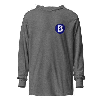 Performance | Hooded Long Sleeve T Shirt | Brave Like Ben | Athletics Logo