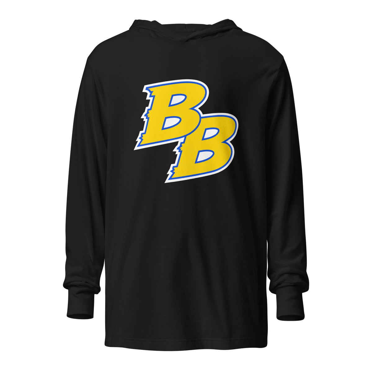 Performance | Hooded Long Sleeve T Shirt | Breakaway Bandits Softball Club | Athletics Logo