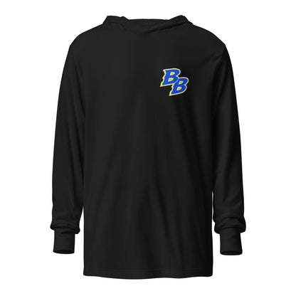 Performance | Hooded Long Sleeve T Shirt | Breakaway Bandits Softball Club | Crest Logo