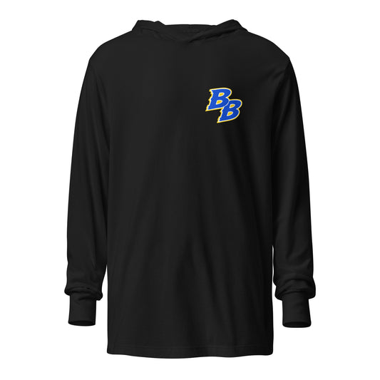 Performance | Hooded Long Sleeve T Shirt | Breakaway Bandits Softball Club | Crest Logo