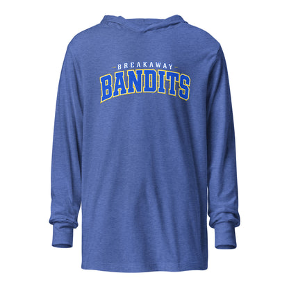Performance | Hooded Long Sleeve T Shirt | Breakaway Bandits Softball Club | Vanguard Logo